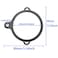 ITROLLE Water Bottle Ring 6PCS Black 3 Hole Safety Ring for Water Bottle Sling Holder or Handle