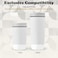 Kaitiaki 2Pcs Silicone Boot for Owala SmoothSip Slider Coffee Tumbler 20oz 12oz AntiSlip Sleeve for Travel Coffee Mug Protective Accessories for Owala BPA Free Shy Marshmallow