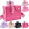 kitylemo Stanley Purse Cup Holder Bag Purse with Water Bottle Pocket Bag for Tumbler Portable Crossbody Cup Carrier