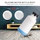 koodee Protective Silicone Boot for Hydro Flask 12 oz Sports Water Bottle Accessories AntiSlip Bottom Sleeve Cover for Stanley Quencher Tumbler BPA Free Baby Blue