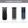 Linkidea 2 Pack Water Bottle Boot Compatible with Contigo West Loop 20 16oz20oz24oz Huron 20 16oz20oz Silicone AntiSlip Bottle Bottom Bumper Protector Grey