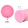 Linkidea 2 Pack Water Bottle Boot Compatible with Owala FreeSipTwistPotter 24oz Bottles Silicone AntiSlip Bottle Bottom Bumper Protector Light Pink