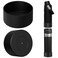 Linkidea 2 Pack Water Bottle Boot Compatible with Stanley Quick Flip GO 24oz IceFlow Fast Flow 16oz Silicone Water Bottle Bottom Bumper Protector Black