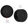 Linkidea 2 Pack Water Bottle Boot Compatible with Stanley Quick Flip GO 24oz IceFlow Fast Flow 16oz Silicone Water Bottle Bottom Bumper Protector Black