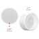 Linkidea 2 Pack Water Bottle Boot Compatible with Stanley Quick Flip GO 24oz IceFlow Fast Flow 16oz Silicone Water Bottle Bottom Bumper Protector Clear White