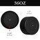 Linkidea 2 Pack Water Bottle Boot Compatible with Stanley Quick Flip GO 36oz Silicone Waterbottle Bottom Bumper Protector Black