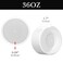 Linkidea 2 Pack Water Bottle Boot Compatible with Stanley Quick Flip GO 36oz Silicone Waterbottle Bottom Bumper Protector Clear White