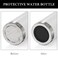 Linkidea 6 Pack Water Bottle Bottom Pad Compatible with YETI Rambler Jr 12oz Bottle Rambler Bottle 12oz18oz Silicone AntiSlip Waterbottle Base Silencer Rubber Protector