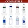 Linkidea Disposable Water Bottle Carrier with Strap Compatible with Smartwater 16920Fl Oz Insulated Neoprene Plastic Bottled Water Cover Holder with Clip for Backpack Red