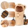 Linkidea Plush Water Bottle Carrier Compatible with Thermos FUNTAINER SteelTritan 12oz16oz Warm Bear Waterbottle Sling Bag Holder with Shoulder Strap