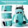 linmaya Water Bottle Carrier Bag for Stanley Cup 4030oz with Phone Holder PocketsNeoprene Water Bottle Crossbody Bag with Adjustable Shoulder Hand Strap Stanley Cup Accessories