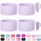 LONPARRY 4Pack Silicone Boot for Stanley 40 30OZ Cups Boots for Stanley Cup 40 30 oz AccessoriesNonSlip Rubber Bottom Protector CoverNoise Reduction Sleeve for Quencher H20 IceFlow 20oz 30oz