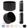 LUCKINEE 2Pcs Protective Silicone Boot Bottom Base for Owala FreeSip Twist and Flip Flask 24OZ and Compatible with Stanly Cup Tumbler 2040oz and More Bottles with Bottom Diameter 28295inch