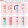 LUCKINEE 2Pcs Protective Silicone Boot Bottom Base for Owala FreeSip Twist and Flip Flask 24OZ and Compatible with Stanly Cup Tumbler 2040oz and More Bottles with Bottom Diameter 28295inch