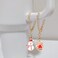 LUOTIVON 4PCS Christmas Charm Accessories for Stanley Cup XMAS Keychain Handle Charm for Stanley Tumbler