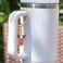 LUOTIVON 4PCS Christmas Charm Accessories for Stanley Cup XMAS Keychain Handle Charm for Stanley Tumbler