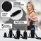 Made Easy Kit Neoprene Water Bottle Carrier Holder with Adjustable Shoulder Strap for Insulating Carrying Water Container Canteen Flask Available in 5 Sizes Black L 32oz 15L