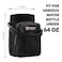 NATURE PIONEOR Water Bottle Carrier with Adjustable Strap 26364664oz Insulated Water Bottle Holder Sling Sleeve with Paracord Handle 2 Storage Pockets Hiking Camping Gym