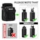 NATURE PIONEOR Water Bottle Carrier with Adjustable Strap 26364664oz Insulated Water Bottle Holder Sling Sleeve with Paracord Handle 2 Storage Pockets Hiking Camping Gym