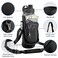 Noxgifix Water Bottle Holder with StrapWater Bottle Bag3240 oz Large CapacityAdjustable Shoulder Hand Strap2 Phone Pocket Water Bottle HolderWater Bottle Accessories for Camping Running Walking