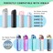 NTIERA Replacement Lid for Owala FreesipCompatible with Owala Freesip Water Bottle 16oz 24oz 32oz 40ozPremium Replacement Accessories for Owala CapLeakproofBPAFreeBubblegum Pink