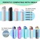 NTIERA Replacement Lid for Owala FreesipCompatible with Owala Freesip Water Bottle 16oz 24oz 32oz 40ozPremium Replacement Accessories for Owala CapLeakproofBPAFreeBubblegum Pink