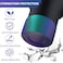 Oythyg Gradient Silicone Boot and 2 PCS 10MM Glitter Straw Cover AntiSlip Sleeves Bottom Protector Compatible with Stanley Cup 20 30 40 Oz Water Bottle 283IN Base Tumbler Accessories Women Gifts