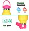 POYAKU Straw Lid Compatible with Hydro Flask Standard Mouth Water Bottle Compatible with Simple Modern Ascent Water Bottle