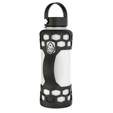 REUZBL Silicone Bottle Bumper with Patented Handle Fits Hydro Flask 21 oz Protective Bottle Boot Sleeve