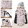 RICHEN Neoprene Water Bottle Carrier Bag with Adjustable Shoulder StrapInsulated Water Bottle Cover for 500ml16oz Stainless SteelGlassPlastic Bottles Bottles BC59500ML