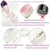 SITKOL Silicone Boot Cute Monogram Set Compatible with Owala Water Bottle 32 oz Perfect Letter Owala Accessories for Owala Tumbler Owala Free Sip Pink Owala Black Owala owala coffee tumbler Pink R