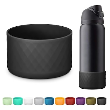 Beonsky Silicone Boot for Owala Water Bottle 32 oz AntiSlip Protective Sleeve for FreeSipTwistFlip Stainless Steel Water Bottles Accessories