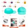 Tizuxa Baseball Cap Dustproof Lid for Stanley Cup Lid Cover with 7pcs Cap Charms Decorative Dust Covers for Stanley 40 Oz Tumbler Silicone Stanley Cup Accessories Decoration Case Aqua