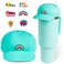 Tizuxa Baseball Cap Dustproof Lid for Stanley Cup Lid Cover with 7pcs Cap Charms Decorative Dust Covers for Stanley 40 Oz Tumbler Silicone Stanley Cup Accessories Decoration Case Aqua