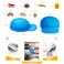 Tizuxa Baseball Cap Dustproof Lid for Stanley Cup Lid Cover with 7pcs Cap Charms Decorative Dust Covers for Stanley 40 Oz Tumbler Silicone Stanley Cup Accessories Decoration Case Blue