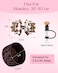 Toykee Cup Boot with Straw Cover for Stanley 40 30 oz Cute Cow Print Bow Straw Topper and Brown Diamond Caps with Bottom Protector 3 PCS Sets for Tumbler Accessories