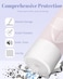 Toykee Silicone Water Bottle Boot 2Pcs for Owala Freesip 24oz AntiSlip Protective Bottom Cover Bumper Protector Sleeve Accessories with Lid Cleaning Brush White