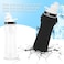 UWSTE 2Pack Sleeve Compatible with 22oz Cirkul Water Bottle Sleeve for Cirkul 22oz Plastic Stainless Steel Bottle Water Bottle Cover for Retaining Temperature Cirkul Accessories Black