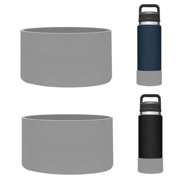 UWSTE 2Pcs Silicone Boot for YETI Rambler 26oz Bottle AntiSlip Sleeve Bottom Protector Accessories for YETI Rambler 26oz BPA Free Silicone