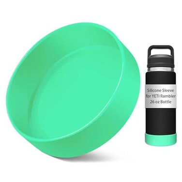 VGHNQ Silicone Sleeve for YETI Owala Water Bottles Bottom Boot for YETI 26 OZ Boot Cover for Owala 32OZ Boots Rambler Water Bottle Accessories Mint Fits YETI 26 OZ BottleOwala 32 OZ
