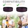 VGHNQ Silicone Sleeve for YETI Owala Water Bottles Bottom Boot for YETI 36 OZ Boot Cover for Owala 32OZ Boots Rambler Water Bottle Accessories Nordic Purple Fits YETI 36 OZ Rambler Bottle
