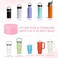 Vmini Protective Glitter Silicone Boot Compatible with Stanley Tumbler 2040oz Hydro Flask Water Bottle 1224oz and More BottlesTumblers with 28295in Bottom Bling AntiSlip Sleeve Cover