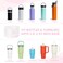 Vmini Protective Glitter Silicone Boot Compatible with Stanley Tumbler 2040oz Hydro Flask Water Bottle 1224oz and More BottlesTumblers with 28295in Bottom Bling AntiSlip Sleeve Cover