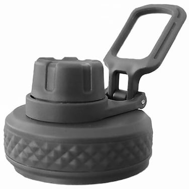 Iron Infidel Water Bottle Lid Replacement for Battle Bottle Chug Cap Tops for 32 oz 40 oz and 64 oz Wide Mouth Vacuum Sealed Water Bottles by Iron InfideI Grey
