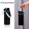 Wongeto 20 Paracord Handle with Shoulder Strap Compatible with Hydro Flask 20 Wide Mouth Water Bottle 12oz to 64ozWater Bottle Strap Carrier for WalkingCampingGoing to School Bright Rainbow