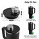 Xxerciz Leak Proof Lid for Stanley 40 oz Tumbler Quencher Spill Proof Replacement Lid for Stanley Cup Accessories ProTour 40oz Reusable Tumbler Lid Cover with Wide Mouth for Travel Black