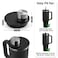 Xxerciz Leak Proof Lid for Stanley 40 oz Tumbler Quencher Spill Proof Replacement Lid for Stanley Cup Accessories ProTour 40oz Reusable Tumbler Lid Cover with Wide Mouth for Travel Black
