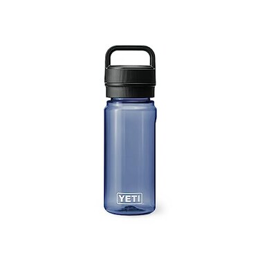 YETI Yonder 600 ml20 oz Water Bottle with Leakproof Yonder Chug Cap Navy