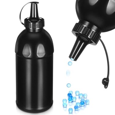 Abaodam Splatter Ball Bottle 800ml Gel Ball Container Game Water Storage Holders Refill Container Gel Beading Subpackage Bottle Black 2400X830X830CM 14QTUTF08T8UKI154O