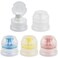 Amviner 28mm Push Pull Cap Replacement Water Bottle Flip Tops with Seal Tab for Smart Bottles or Soda Water Bottles 10PCS